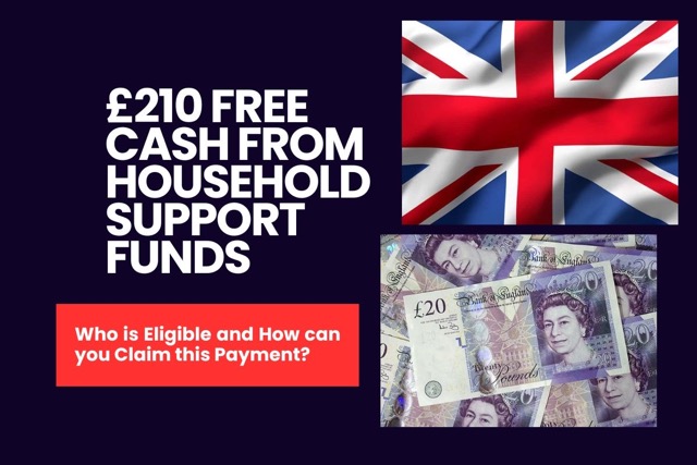 £210 Free Cash from Household Support Funds