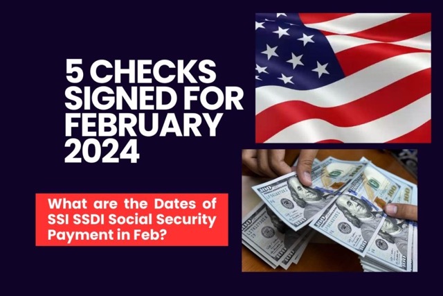 5 Checks Signed for February 2024